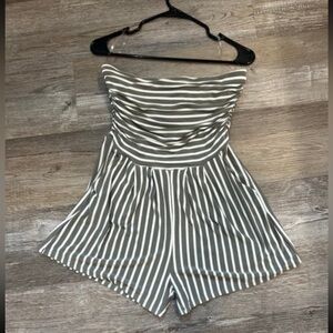 Small Striped Romper